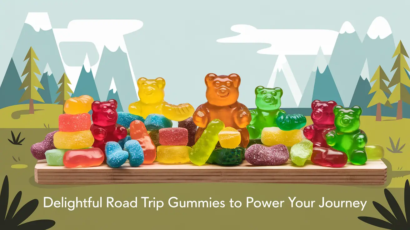 Road Trip Gummies to Power Your Journey