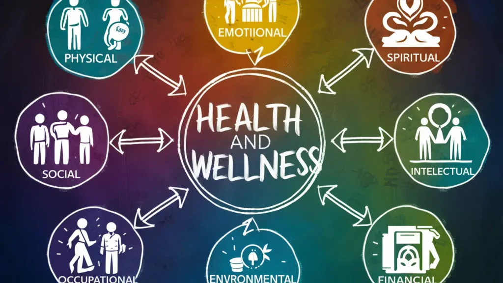 Summarize How The Components of Health are Related to Wellness.
