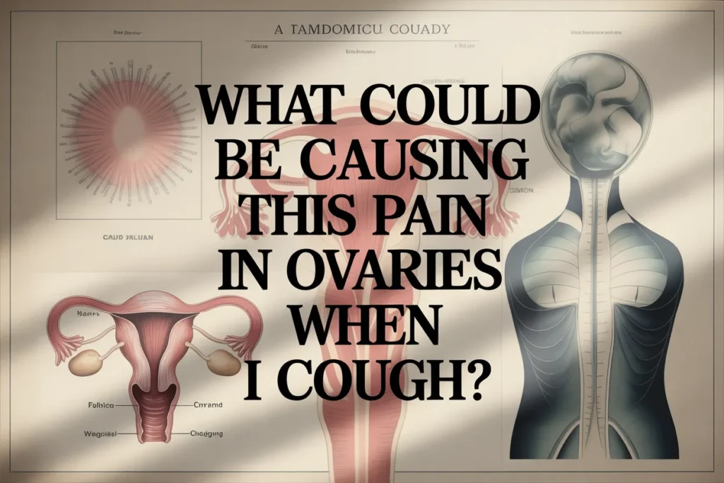 Pain in Ovaries When I Cough: Causes & Relief 3 What Could Be Causing This Pain in Ovaries When I Cough