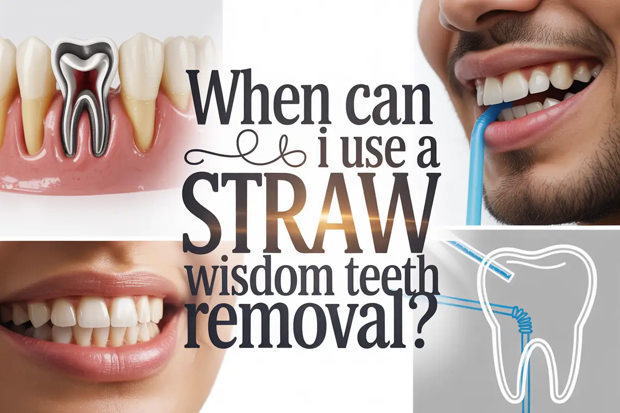 When Can I Use a Straw After Wisdom Teeth Removal?