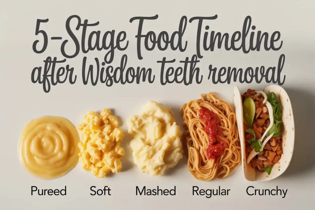 When Can I Eat Solid Food After Wisdom Teeth Removal? 5 5 Stage Food Timeline After Wisdom Teeth Removal