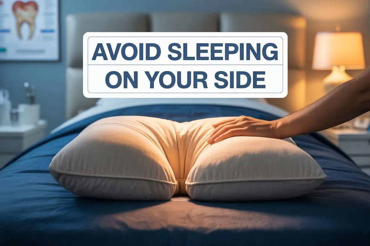 Avoid Sleeping on Your Side