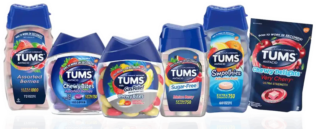 TUMS Chewy Bites vs Traditional Antacids A Comparison