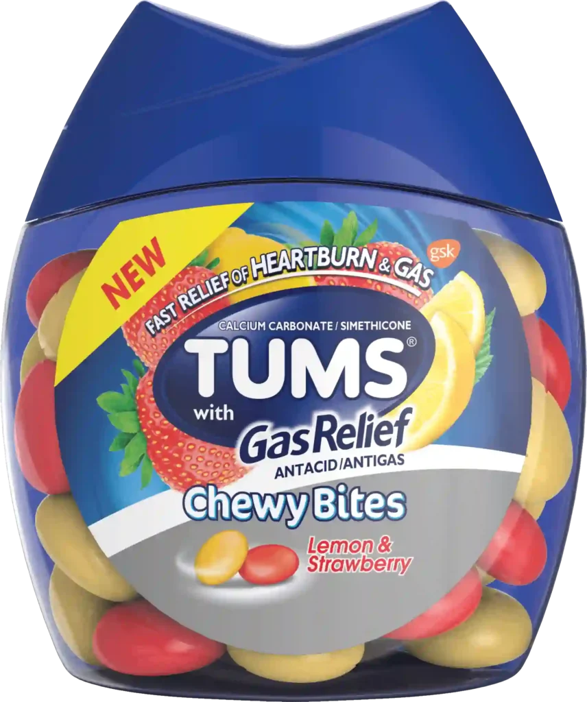 What Are TUMS Chewy Bites with Gas Relief