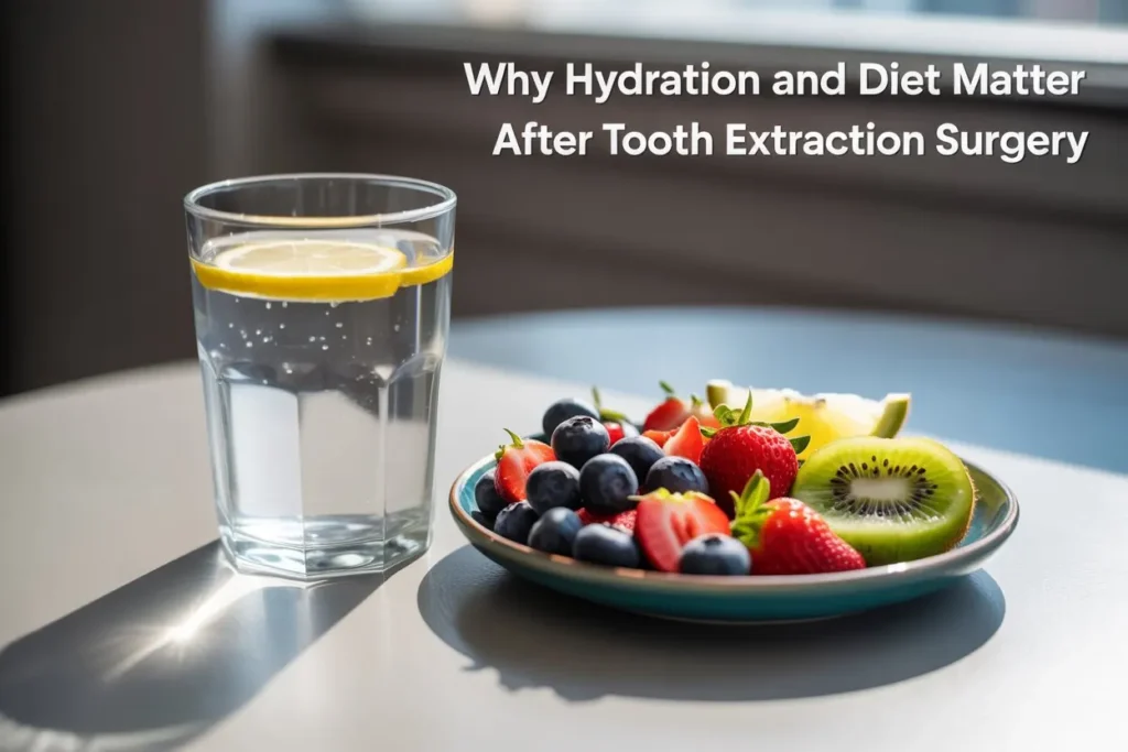 Why Hydration and Diet Matter After Tooth Extraction Surgery