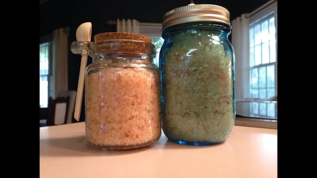 Sea Salt or Sugar Foot Scrub