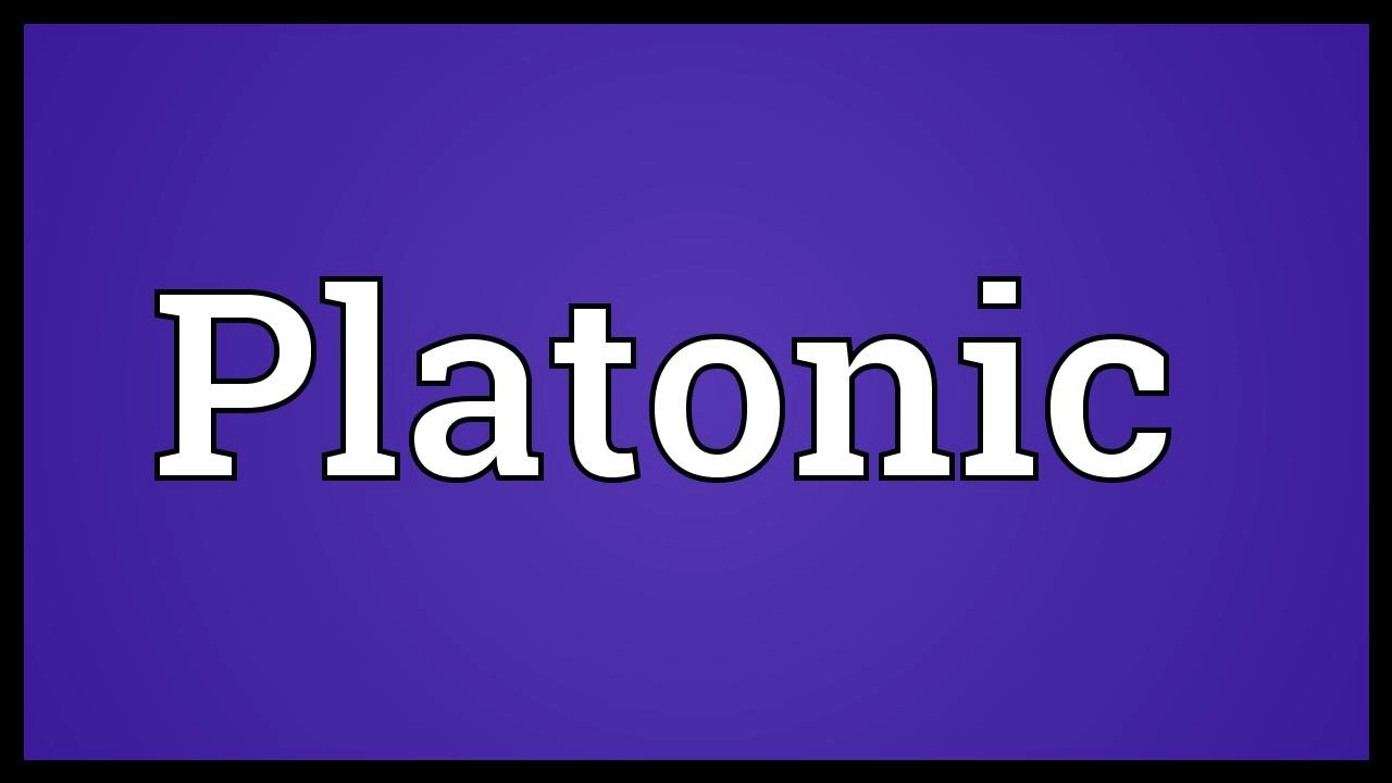 Origin of the Term Platonic